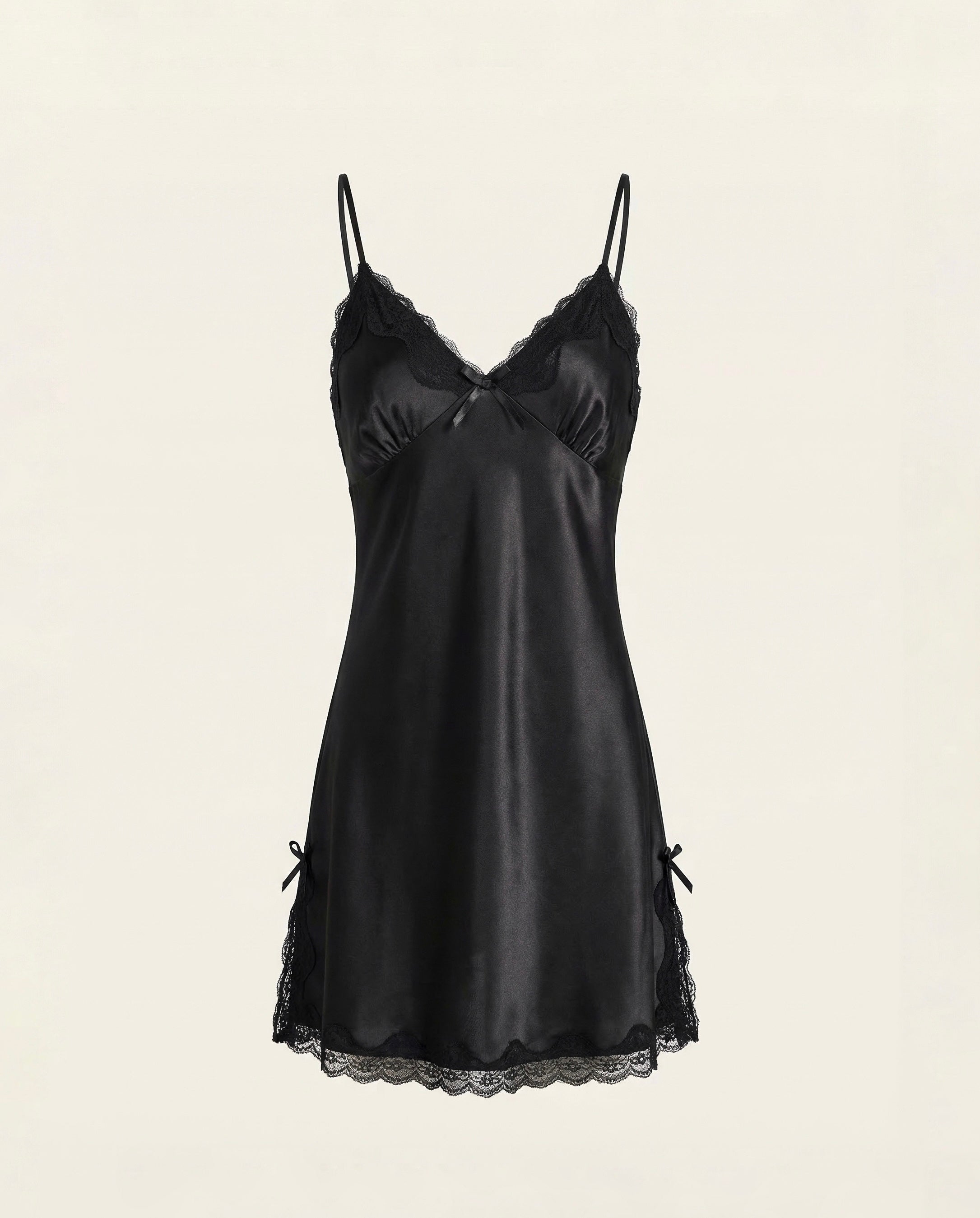 Gigi Mini Lace in Noir