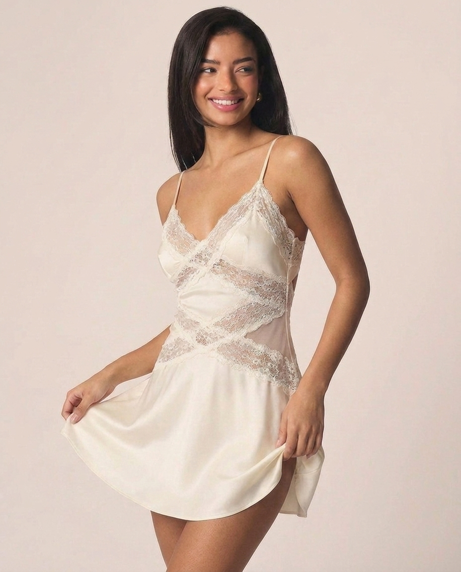 Lilly Lace in Vanilla