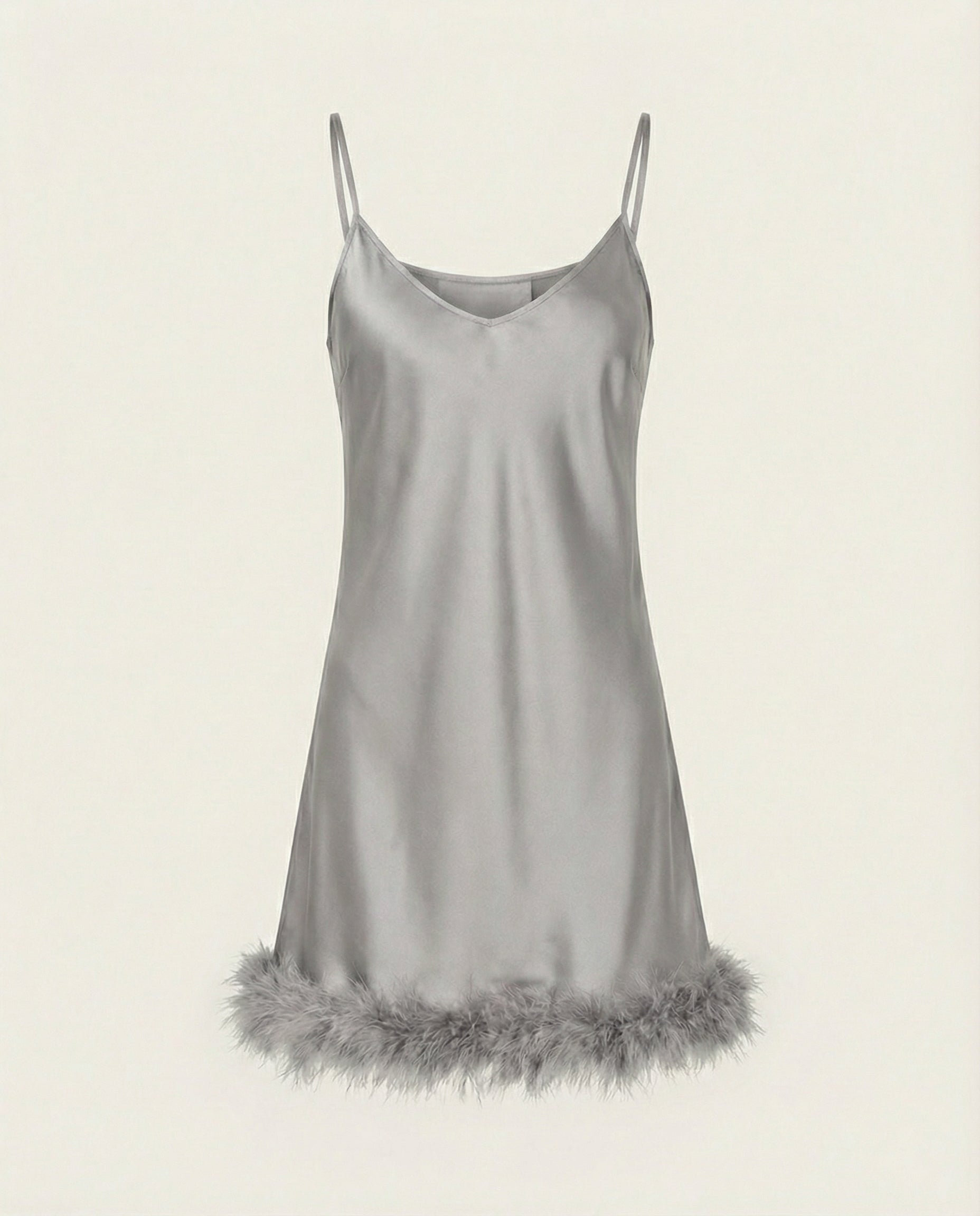 Penelopy Dress in Icy grey