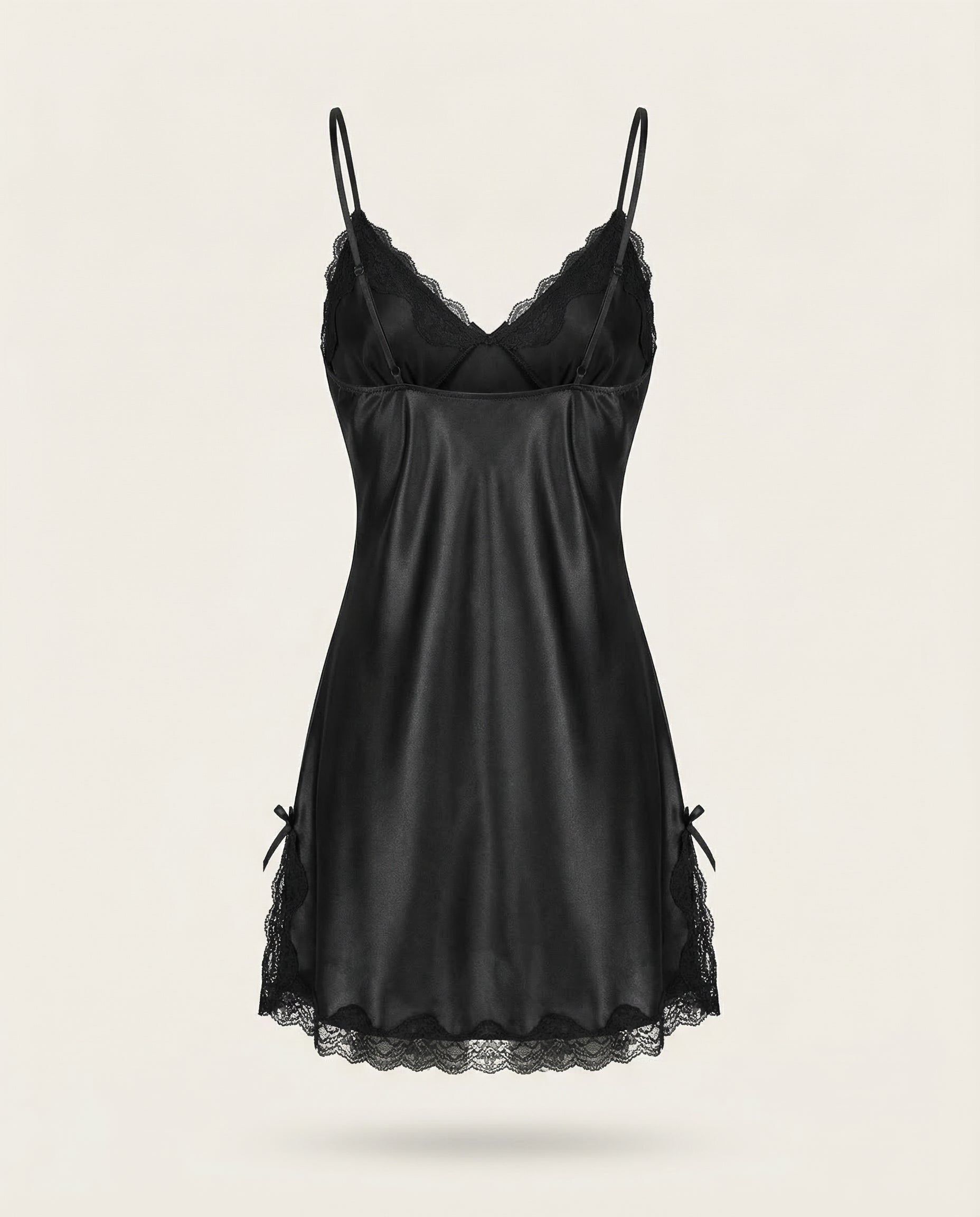 Gigi Mini Lace in Noir