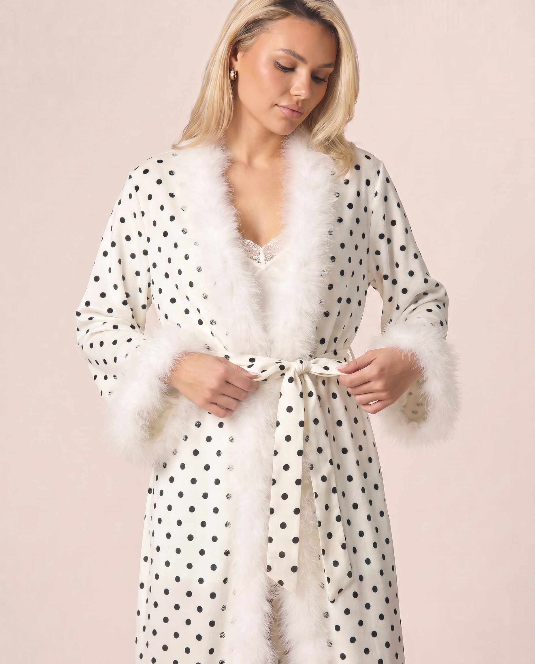 Winter Soft Polka Dots