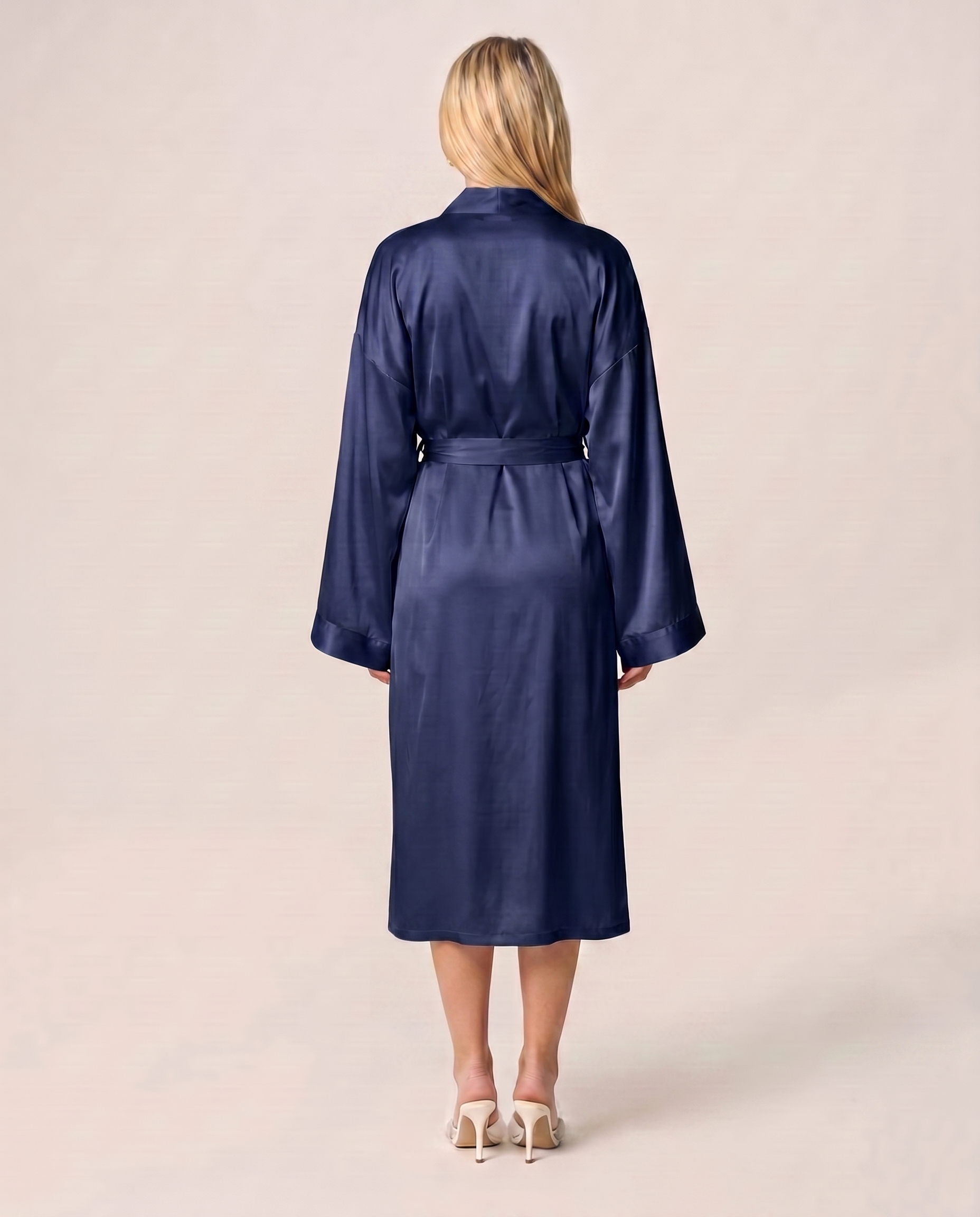 Violette Midi in Navy Blue